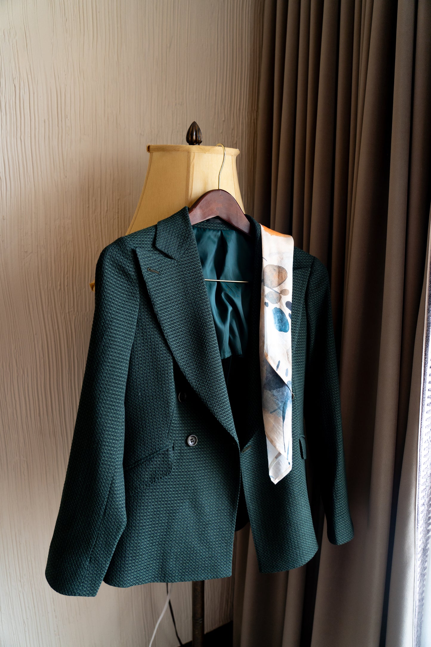 Emerald Knit Blazer